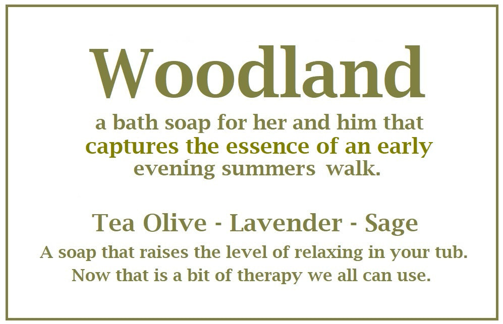 New Product - Woodland Shower and Bath Soap